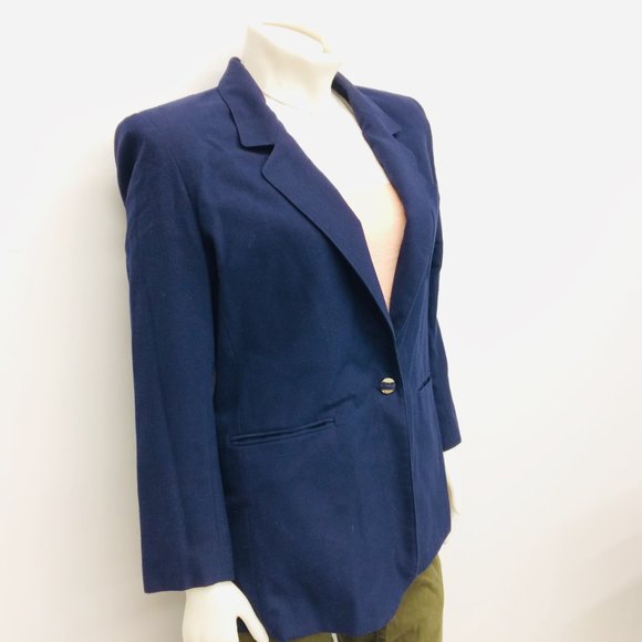 Jessica Navy Blue Blazer - Picture 2 of 7